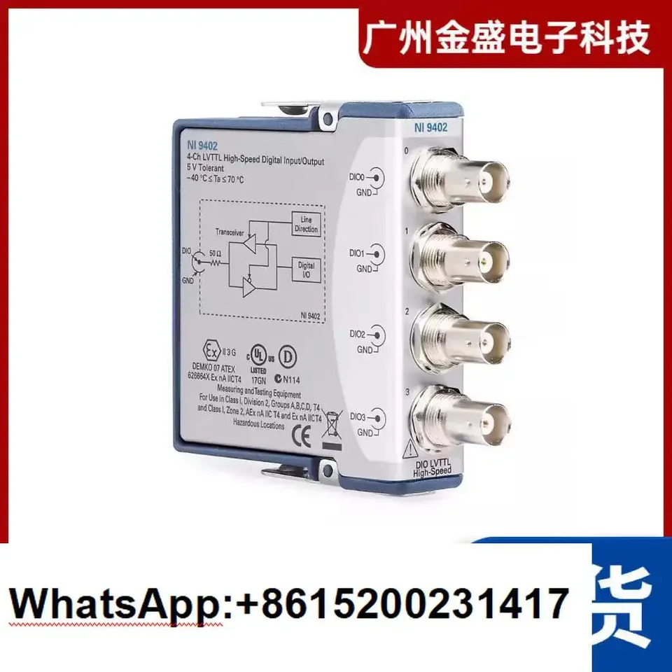 NI 9403 디지털 I/O 모듈 779787-01 C 시리즈 32 채널 5 V TTL 양방향 신