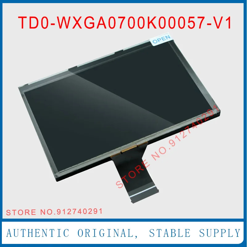 TD0-WXGA0700K00057-V1 TD0-WXGA0700K00033-V2 LCD 터치 스크린 - J-eep 나침반 적합 7 인치