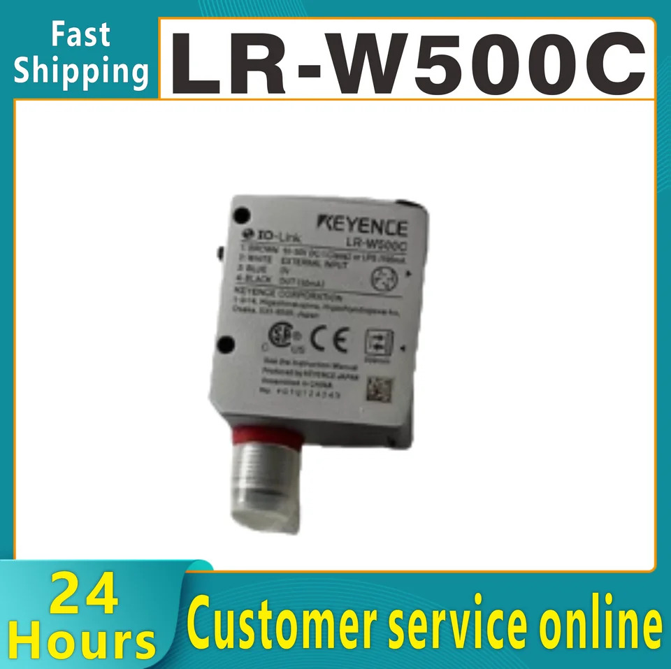 KEYENCE LR-W500C 레이저 센서 광전스위치 내장 커넥터 신