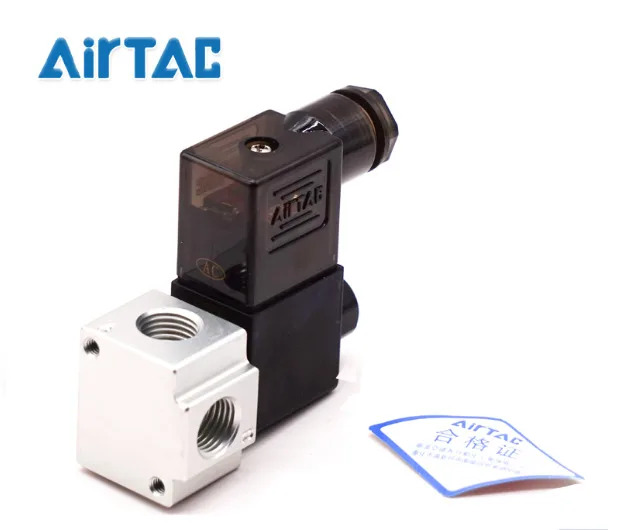 AirTAC 솔레노이드 밸브 3V206NCA 3V2-06-NC AC220V 신