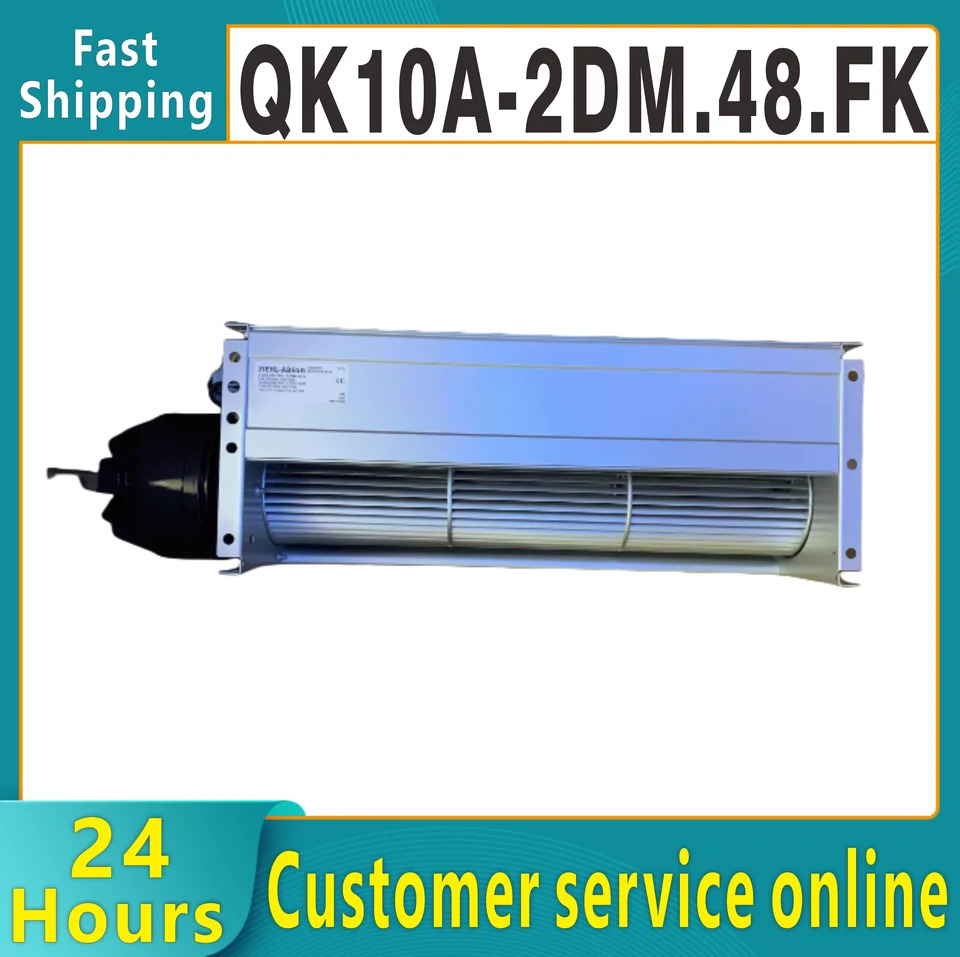 QK10A-2DM.48.FK 오리지널 제록스 헌드 ZIEHL-ABEGG 크로스 플로우 냉각팬
