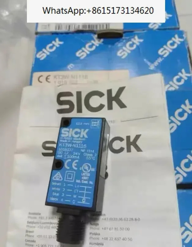 SICK 마크 센서 제어 광전센서 KT3W-N1116