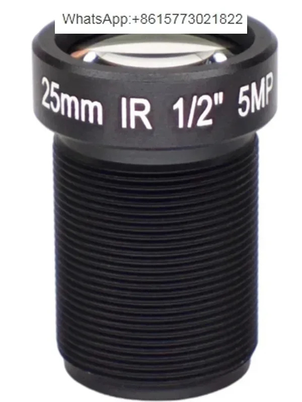 500만 화소25mm 고화질 렌즈 1/2인치 M12 인터페이스 머신 비전 액세서리
