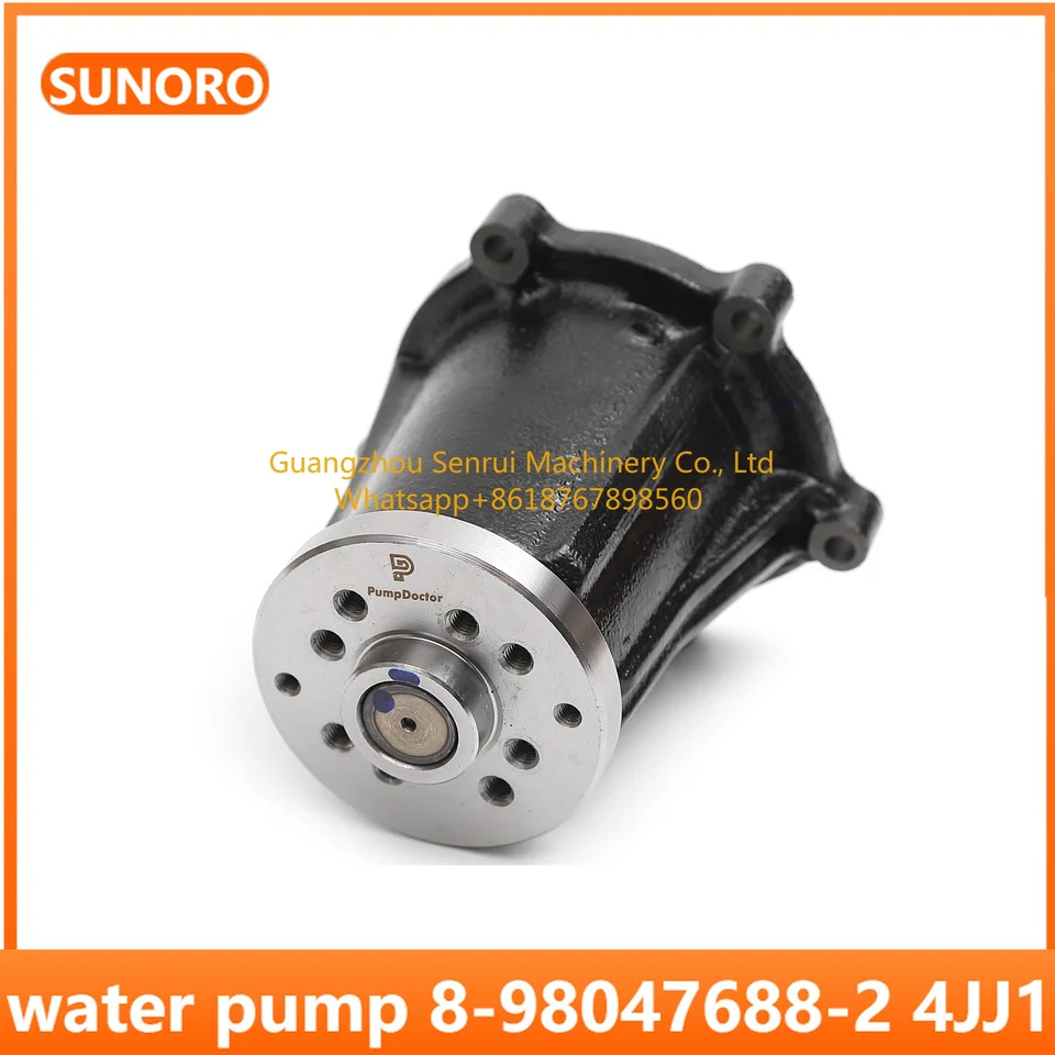 엔진 워터 펌프 CX130B SH130-6 SH180-6 SH130-5 굴삭기 4JJ1 8-98047688-2