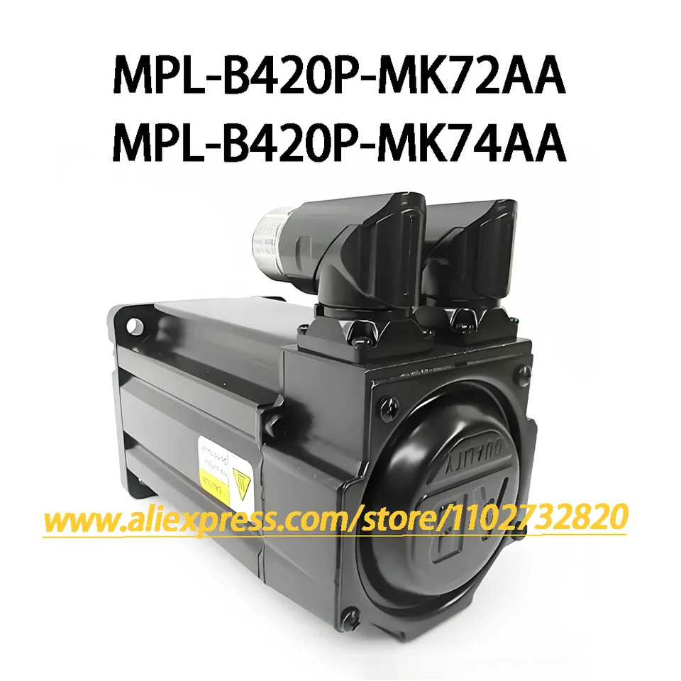 서보 AC 모터 MPL-B420P-MK72AA MPL-B420P-MK74AA 회전 저관성 오리지널 신