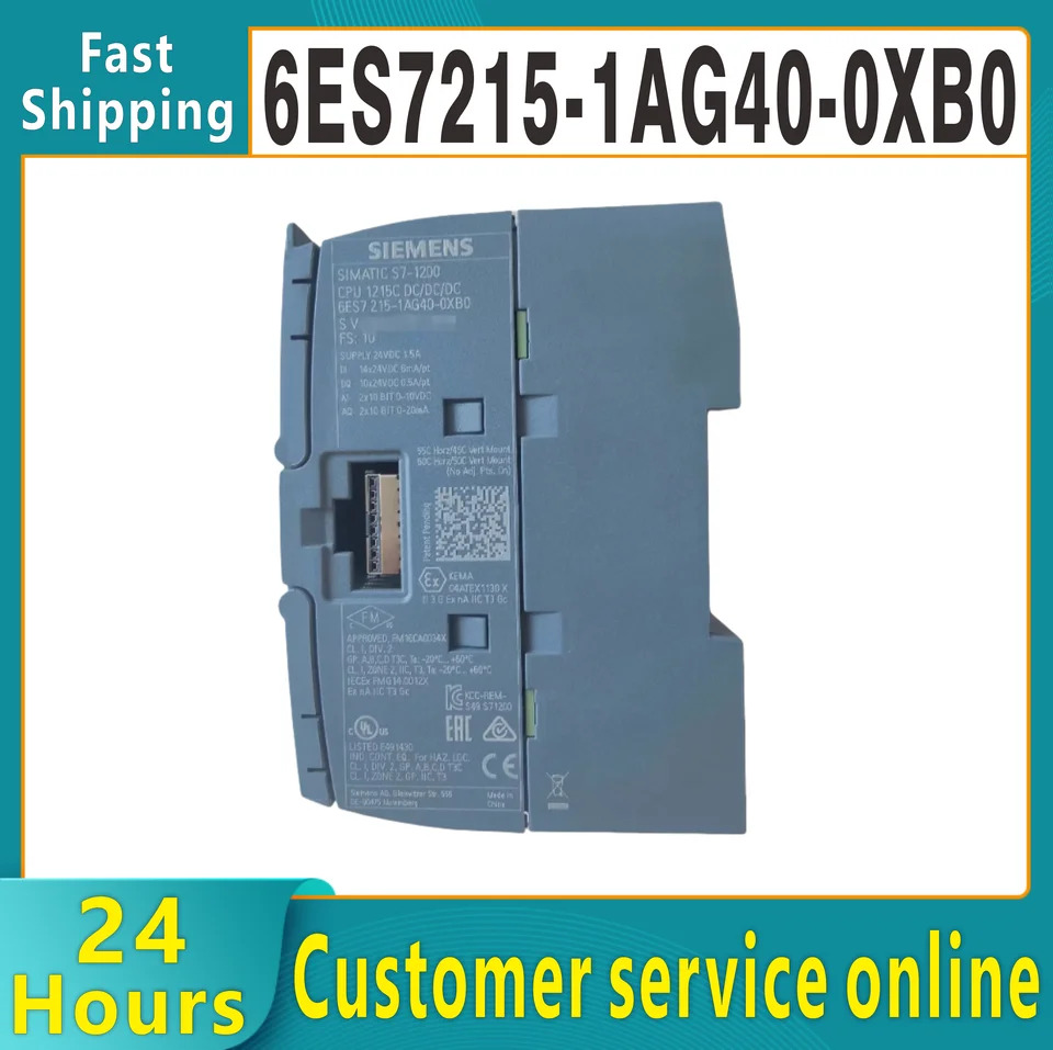 CPU 호스트 1215C 모듈 6ES7 215-1AG40-0XB0 6ES7215-1AG40-0XB 0 컴팩트
