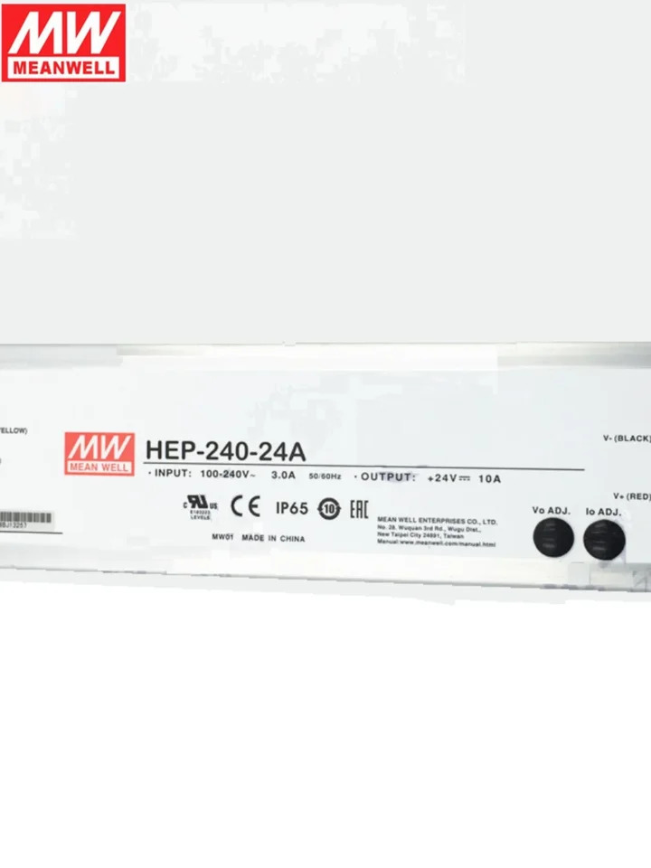 HEP-240 Mingwei 전원공급장치 산업IP68 가혹환경 저항 W 12A 15A 24A 36A 48A 54A