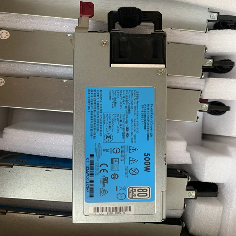hp호환 DL360G9 380Gen9 PSU 500W 전원공급장치 HSTNS-PL40 723594-001 754377-001 723595-201 720478-B21 PS-2501