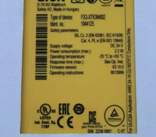 FX3-XTIO84002 FX3-MPL100001 UE410-4RO4 ES11-SC4D8 ES21-SA14F1 YF2A18-150UA5XLEAX