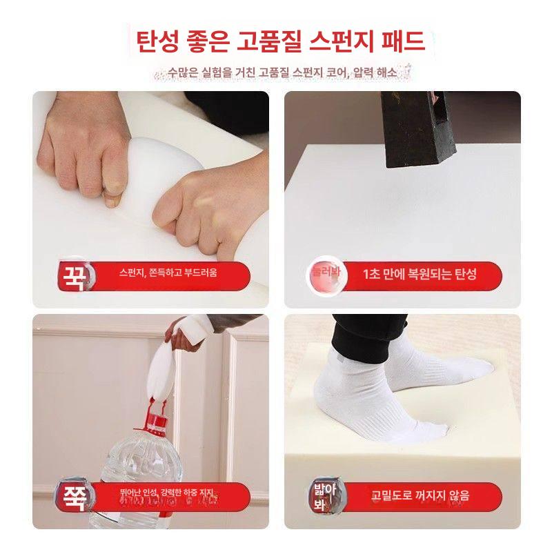 릴랙스 소파 리클라이너 1인용 무중력 패브릭 쿠션 안락의자 라운지 리클라이닝 싱글 - 상세 이미지 3