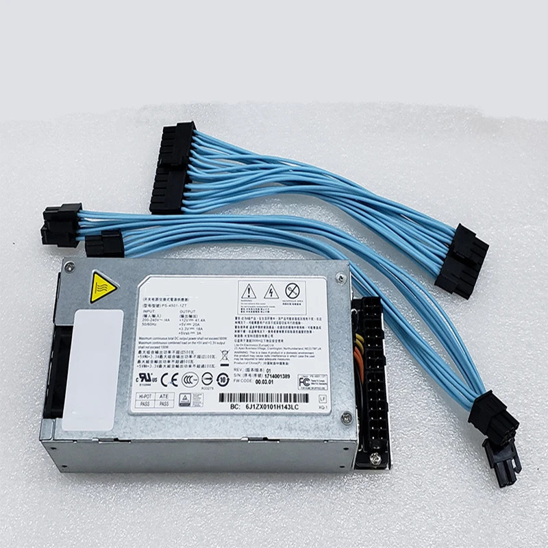 Liteon ITX FLEXPSU 소형 1U K39 500W 전원공급장치 PS-4501-1ZT 신