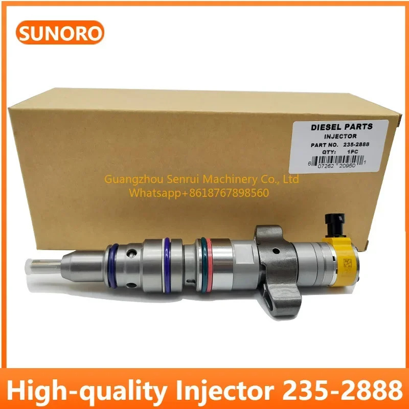 SUNORO 굴삭기 부품 엔진 커먼레일 인젝터 CAT330C C9 235-2888 디젤