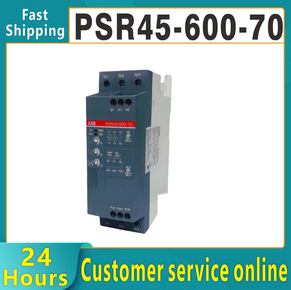 오리지널 ABB 소프트 스타터 PSR45-600-70 PSE PSR PST PSTB 시리즈 리퍼하기 쉽고 컴팩트