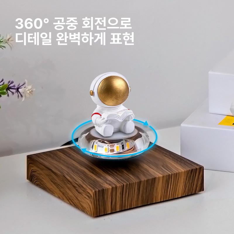 피규어 회전판 디스플레이 쇼케이스 촬영 원형 전시함 받침대 투명 조명 아크릴 - 상세 이미지 2