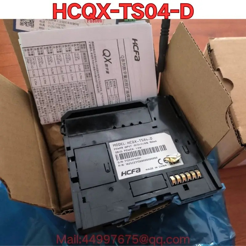 오리지널 HCQX-TS04-D PLC 모듈