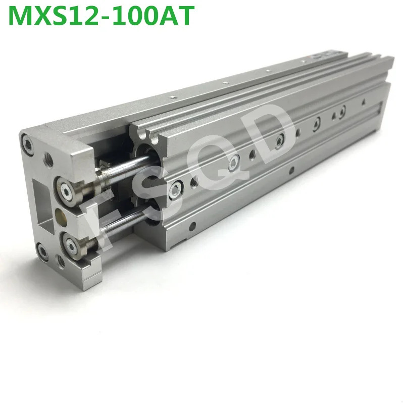 SMC 슬라이드 가이드 실린더 공압 부품 MXS 시리즈 MXS12-10A20A30A40A50A75A100A MXS12-50AF75AF 100AT FSQD