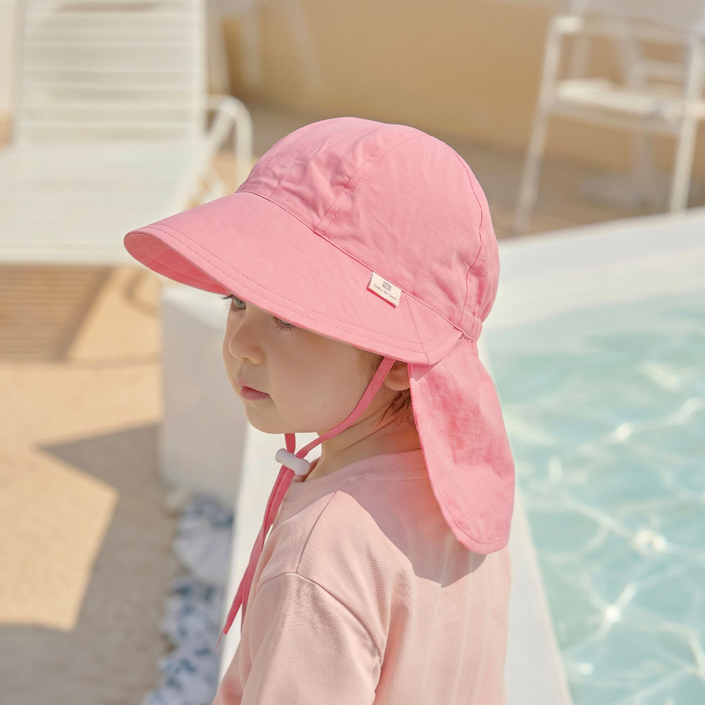 포그망 유아 와이드 플랩캡 아쿠아캡 아동 버킷햇 아기 모자 아쿠아 물놀이모자 이미지 6