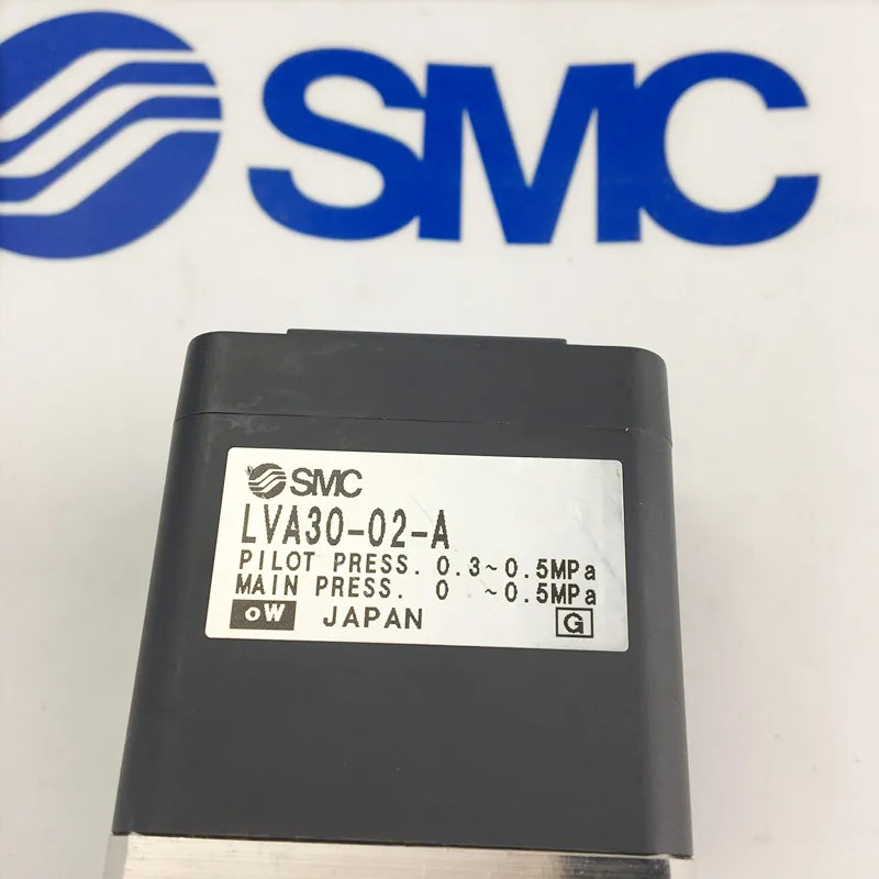 SMC 공압 제어 밸브 LVA30-02-A LVA20-02-A 부품 LVA 시리즈
