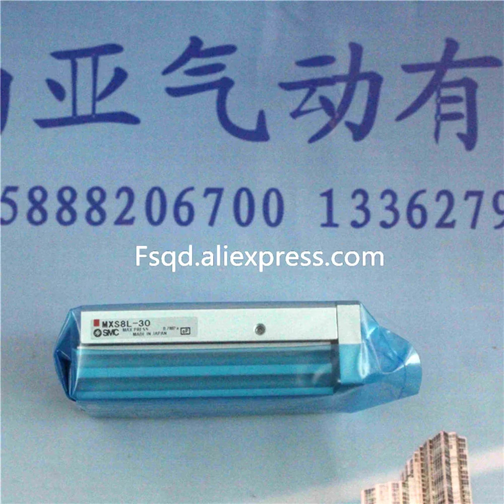 MXS8L-20 MXS8L-50 SMC 슬라이드 가이드 실린더 공압 부품 MXS 시리즈