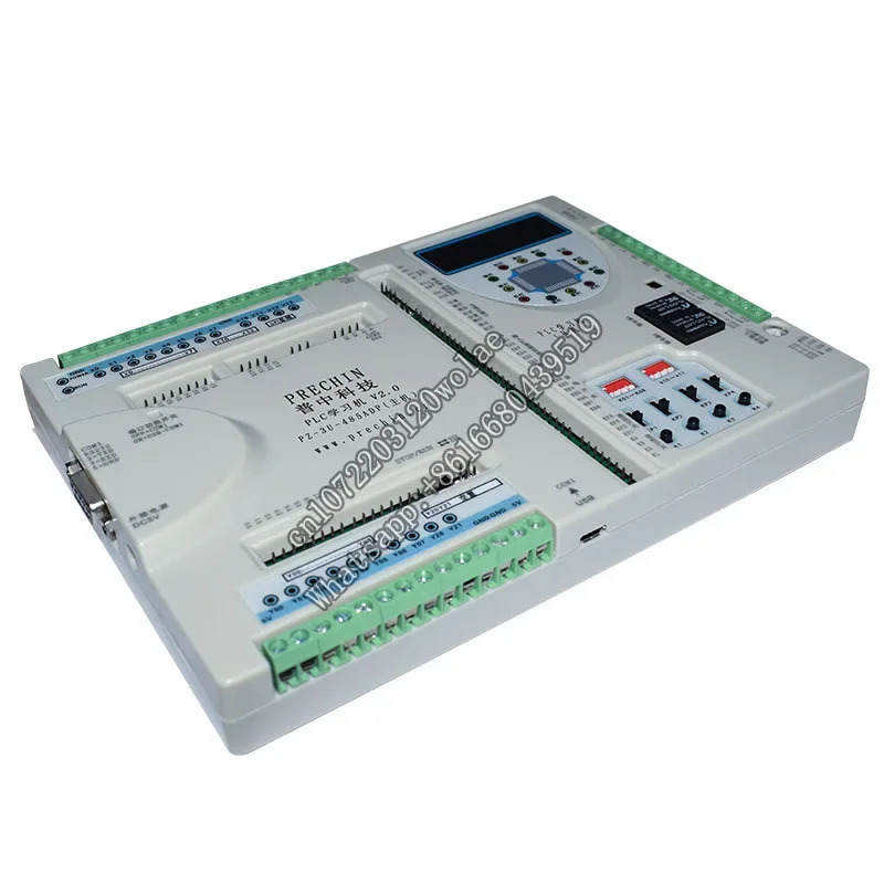 Fx3U PLC 교육 키트 리퍼 연습 상개발보드 학습 AD DA Modbus RTU 디스플레이 프로그래밍