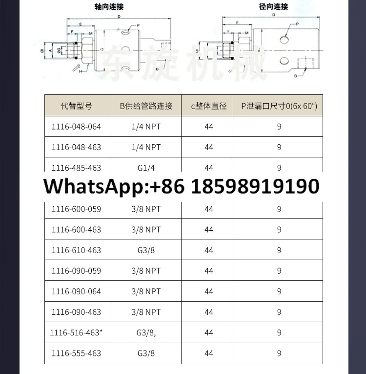 스핀들 콘센트 머신 센터 1116 117.1109-021-188