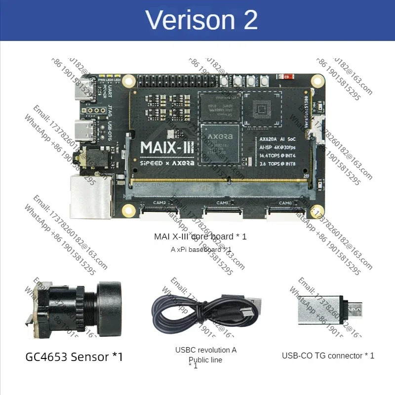 MAIX-III AX-Pi AI Shimmering Night Vision Linux 개발보드 인공 지능