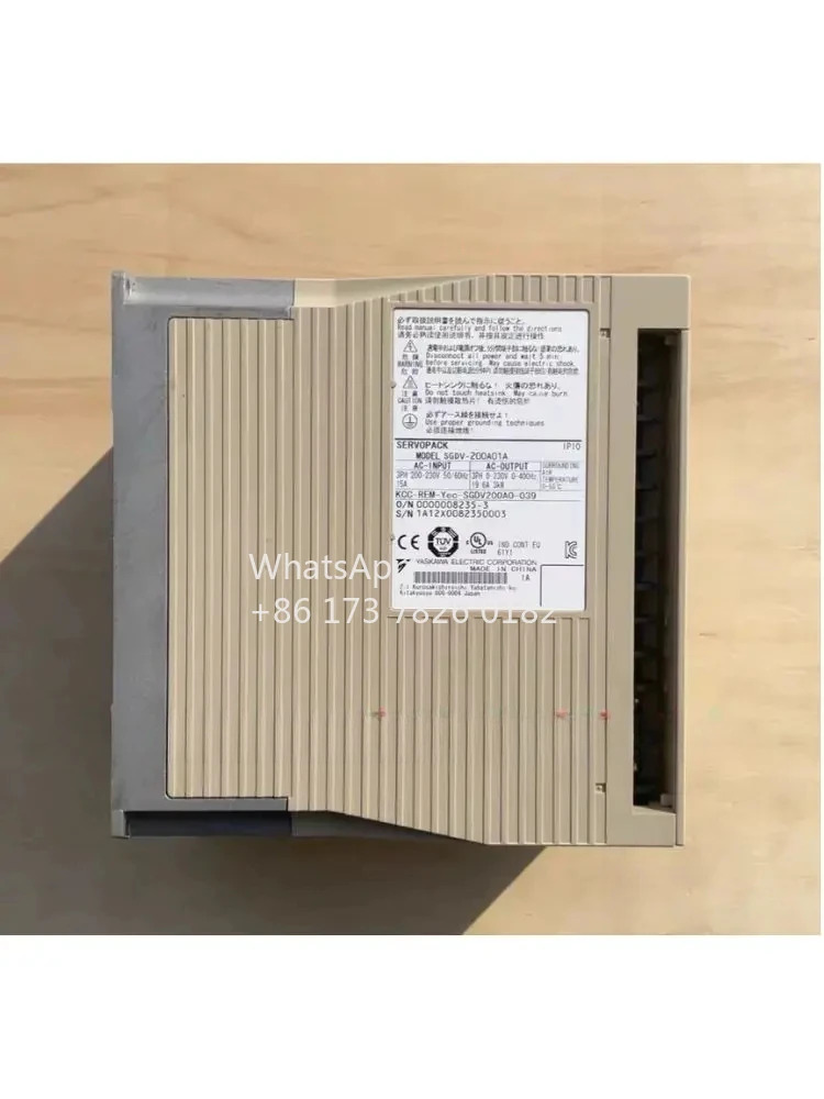 SGDV-200A01A 리퍼 서보 드라이브 3kW 기능 OK