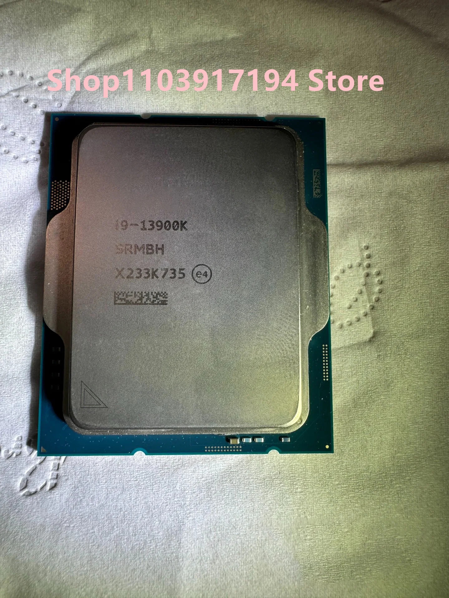 i9 13900K QS 에디션 CPU-Z 디스플레이 ES SP91