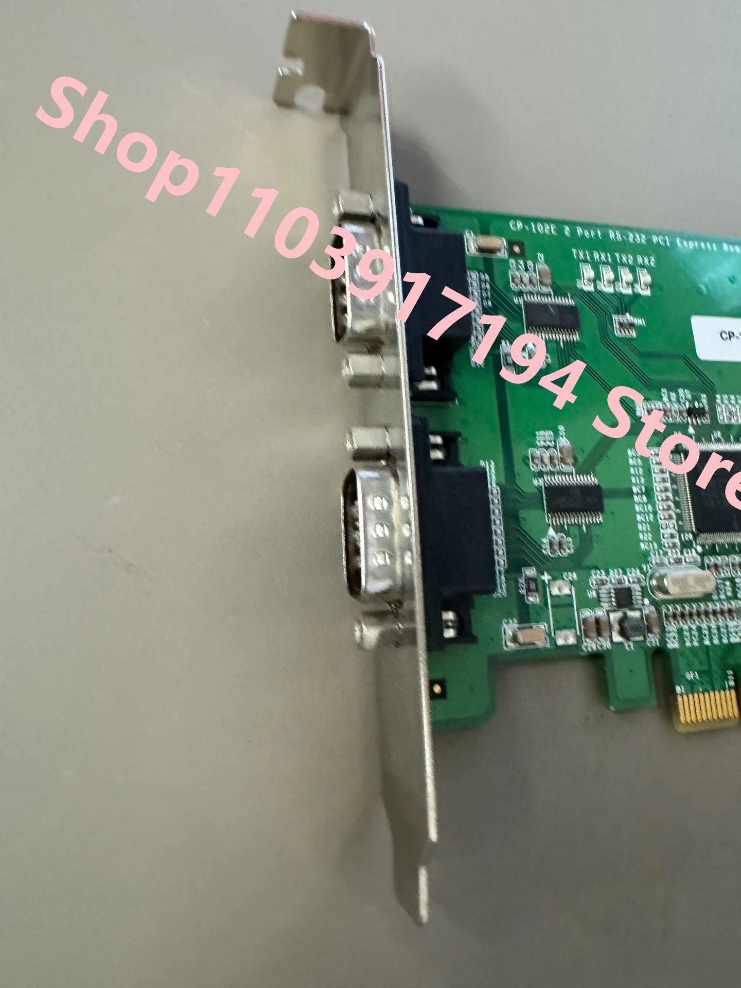 MOXA CP-102E PCIE 슬롯 RS232 멀티 시리얼 카드 2 포트