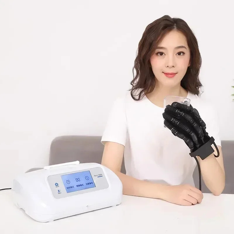로봇장갑 손 훈련장비 다섯편마비 손기능 핑거보드 공압식 OO
