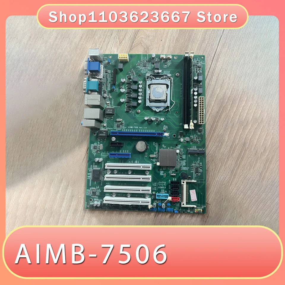 ANOVO VER1.0 ZA-IB75 멀티 직렬 포트 PCI 포장 산업제어 마더보드 AIMB-7506
