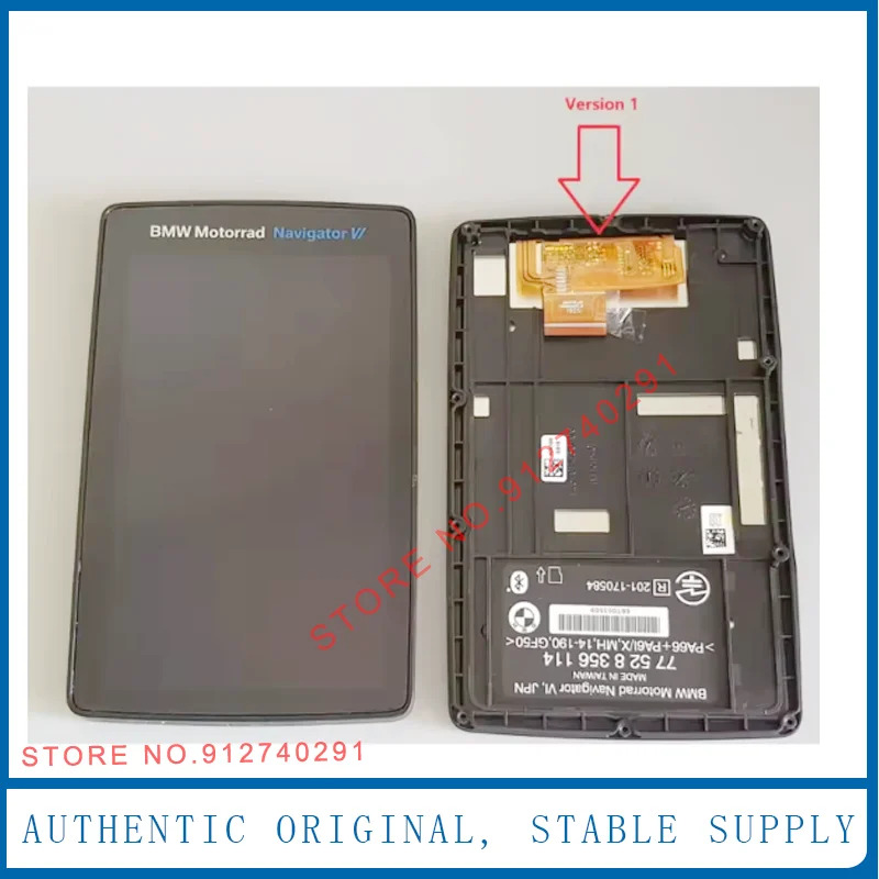 Garmin Motoorad Nigator VI 6 터치 패널 장착 LCD 디스플레이 스크린 교체 5 인치