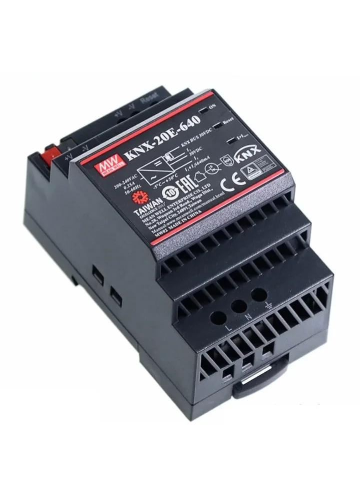 대만 Mingwei KNX-20E-640 KNX/EIB 전원 모듈 스위칭 전원공급장치 640mA