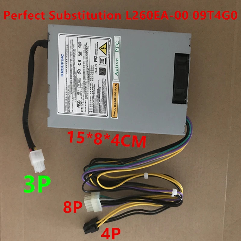 FSP 소형 교체PSU 델 AIO XPS 2710 2720 전원공급장치 L260EA-00 PS-3261-9DA 9T4G0 09T4G0 1U 300W