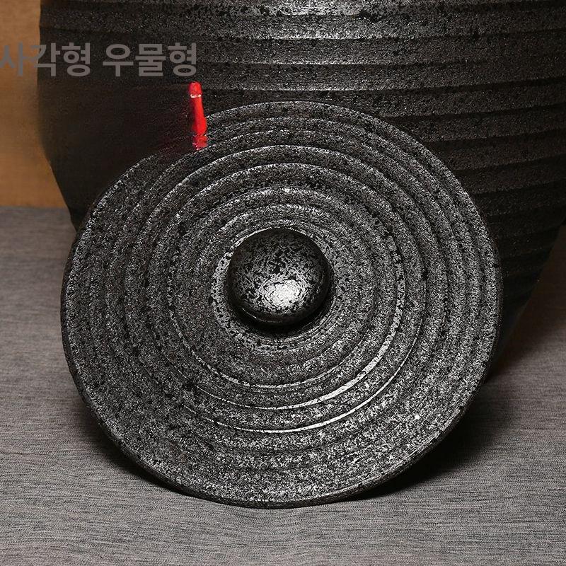 전통 도자기 술항아리 막걸리 사케 담금주 저장 디스펜서 단지 용기 - 상세 이미지 4