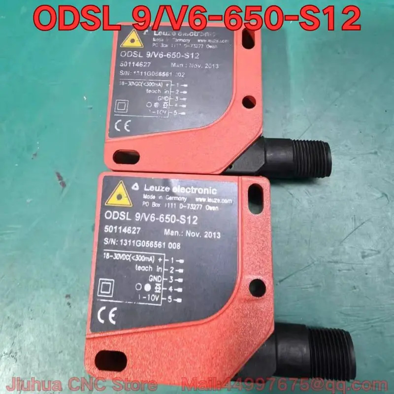 리퍼 ODSL 9/V6-650-S12 적외선 거리 측정기 기능 리퍼는 정상