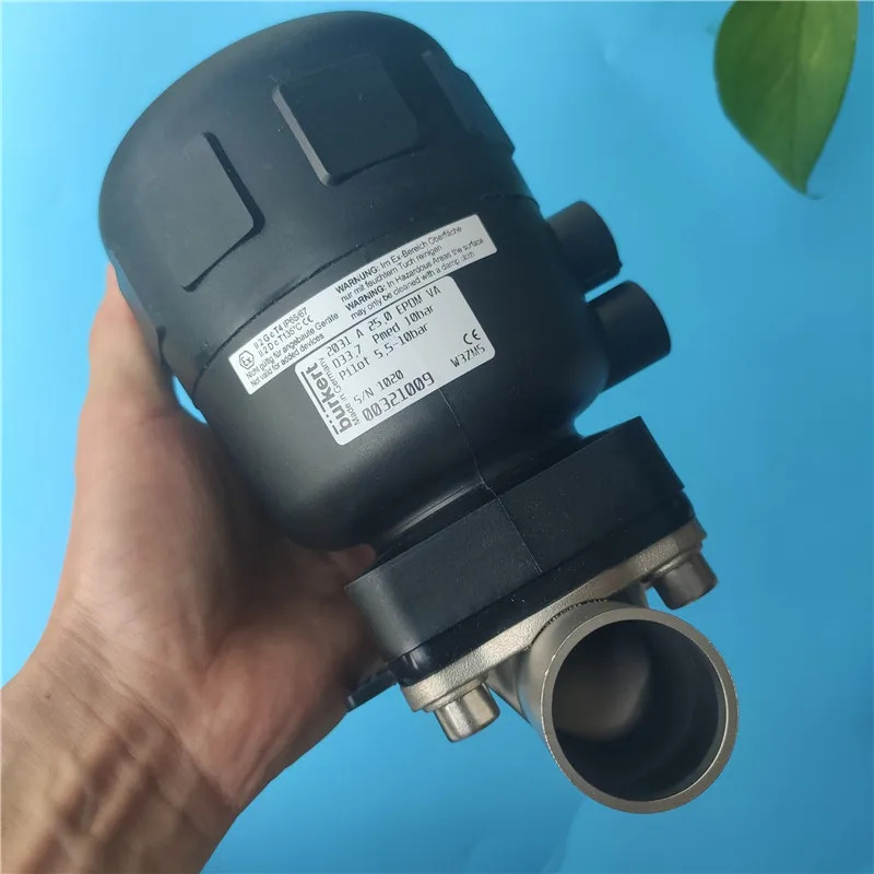 Burkert2031 다이어프램 밸브 공압 위생 316L 용접 조립 Baode 공장