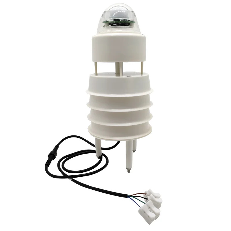초음파 자동 컴팩트 기상 관측소 CE SDI12 RS485 4-20MA 0-5V 0-10V 출력