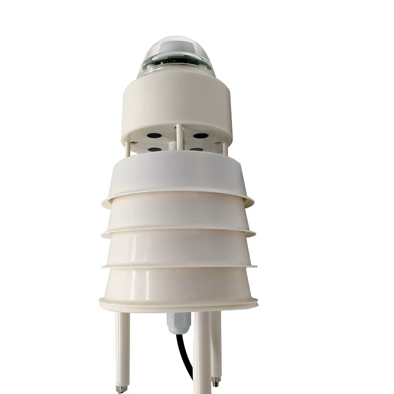 초음파 자동 컴팩트 기상 관측소 CE SDI12 RS485 4-20MA 0-5V 0-10V 출력