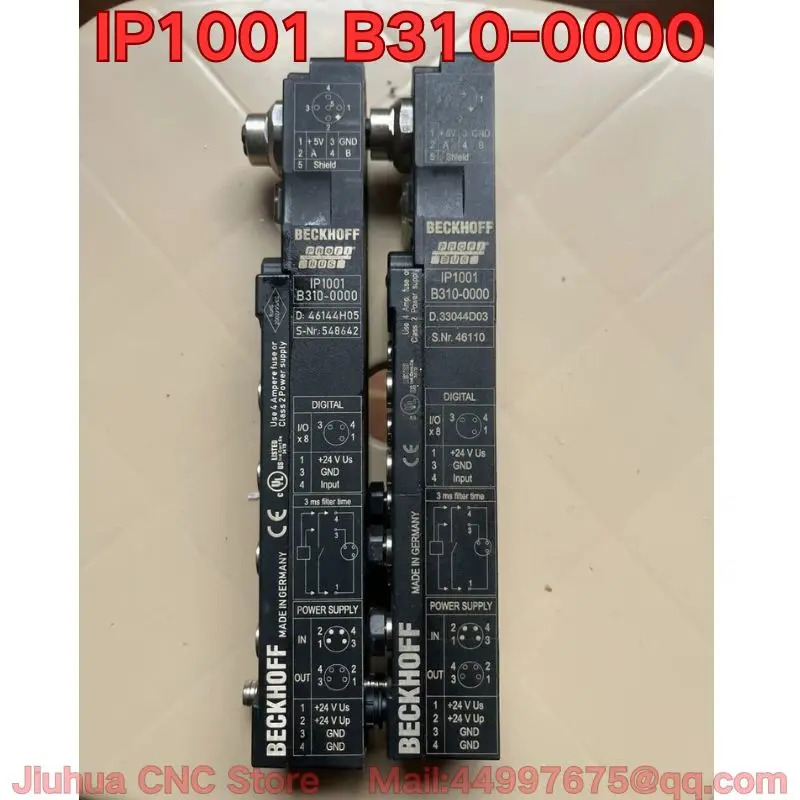 리퍼 IP1001 B310-0000 IP1001-B310-0000 EP1008-0002 PLC 모듈 기능 리퍼는 정상