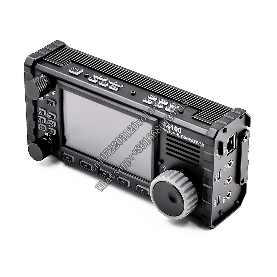 모드 휴대SDR 안테나 튜너 XIEGU X6100 50MHz HF 트랜시버