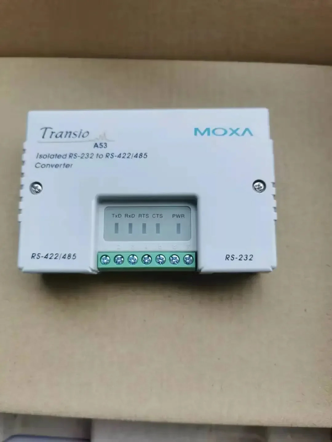 MOXA Transio A53 RS-232 - RS-422/485 변환기