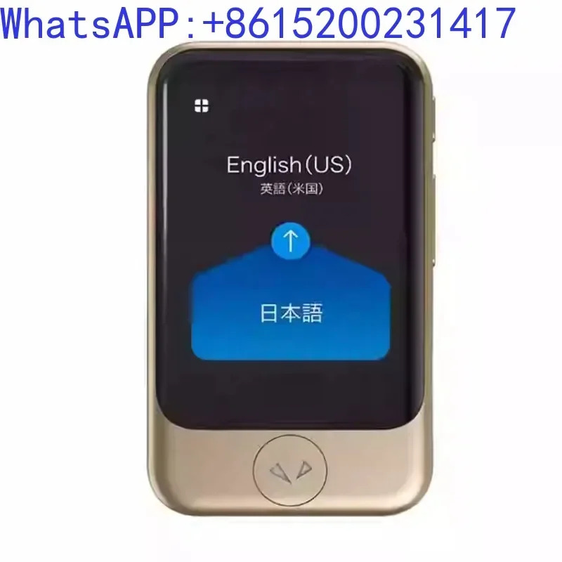 POCKETALK S 타입 해외 번역기 다국어 음성 카메라 글로벌 네트워킹