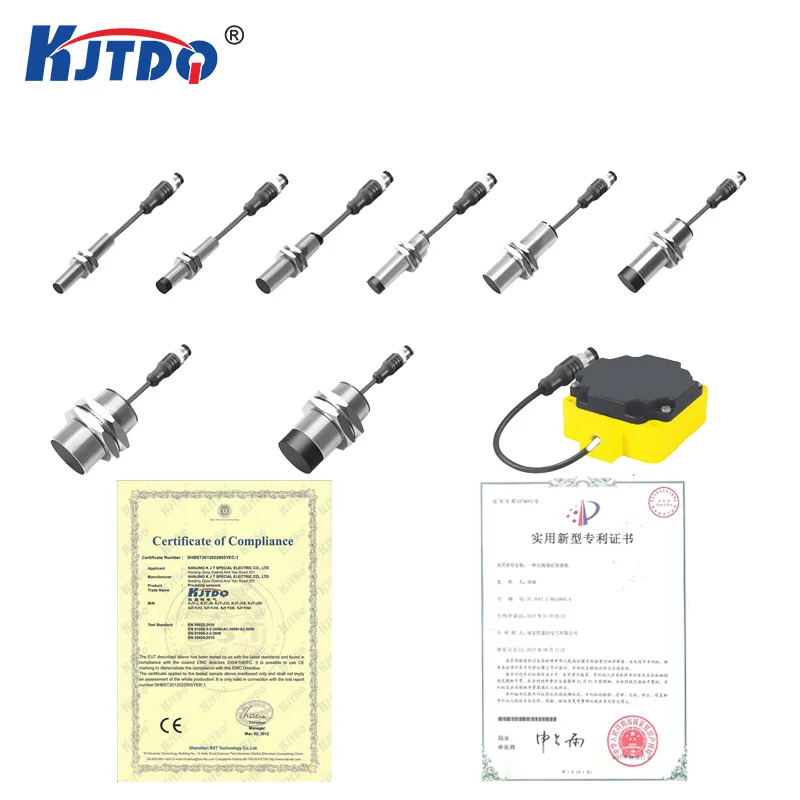 KJT 무선 센서 스위치 Q80 NPN PNP NO NC 40mm 50mm DC24V AC220V