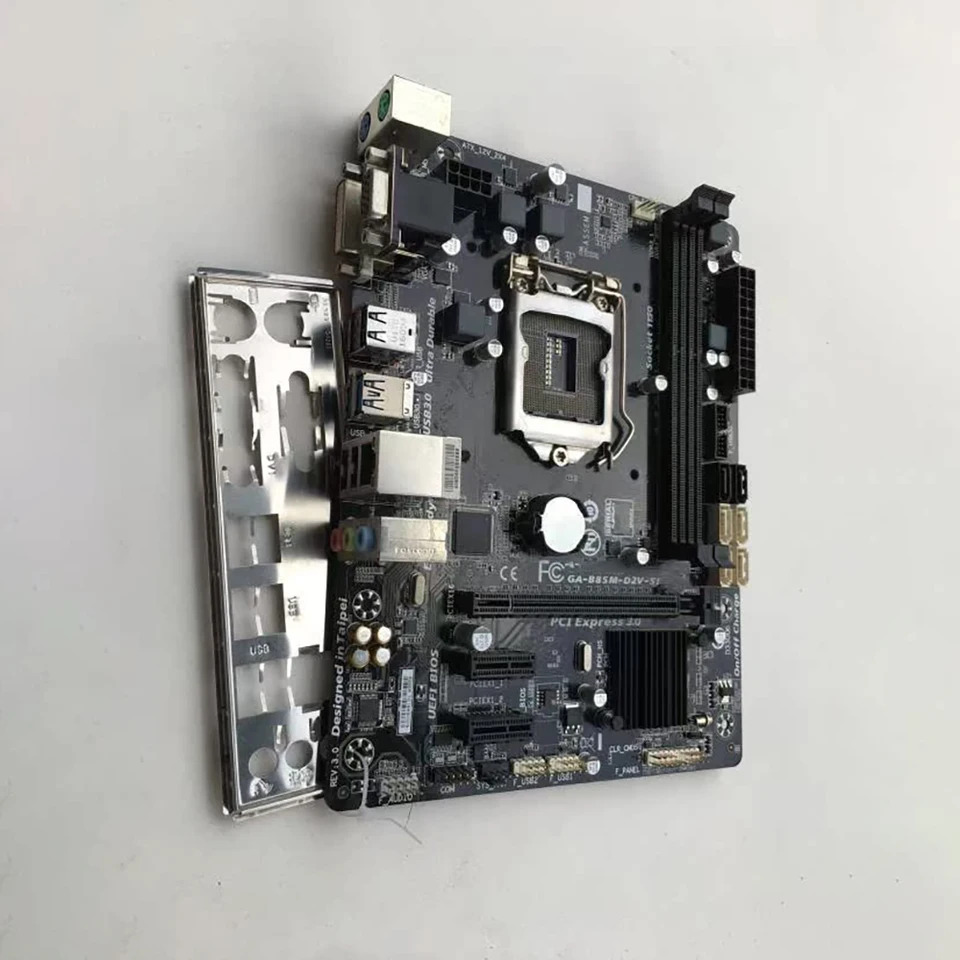 기가 바이트호환 DDR3 메모리1150 핀 올솔리드 스테이트 통합 사운드 보드 GA-B85M-D2V-SI