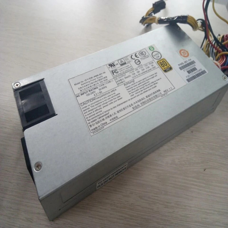 Supermicro 80plus Gold 1U 350W 전원공급장치 PWS-351-1H PSU 신