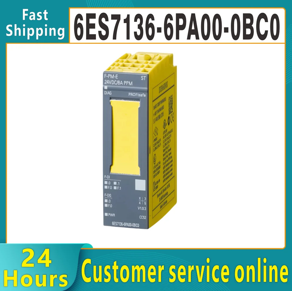 오리지널 ET200SP 전원 모듈 6ES7 136-6PA00-0BC0 6ES7136-6PA00-0BC0