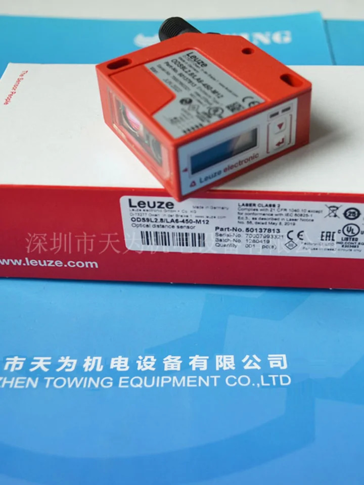 ODS9L2.8 LA6-450-M12 거리 측정 센서 LEUZE