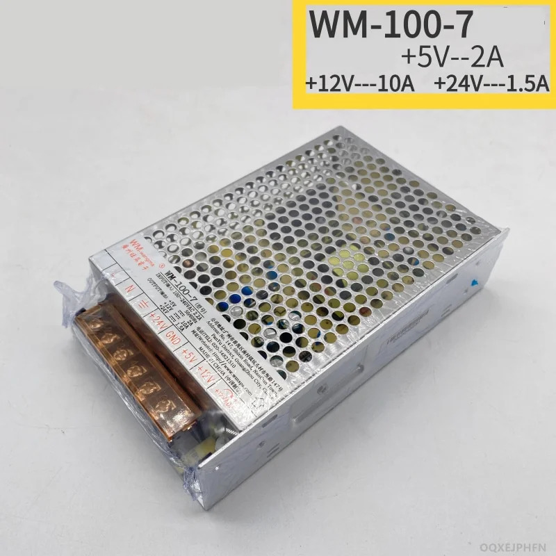 WANGM호환A 5V2A 12V10A 24V1.5A 100W WM-100-7 새 전원공급장치