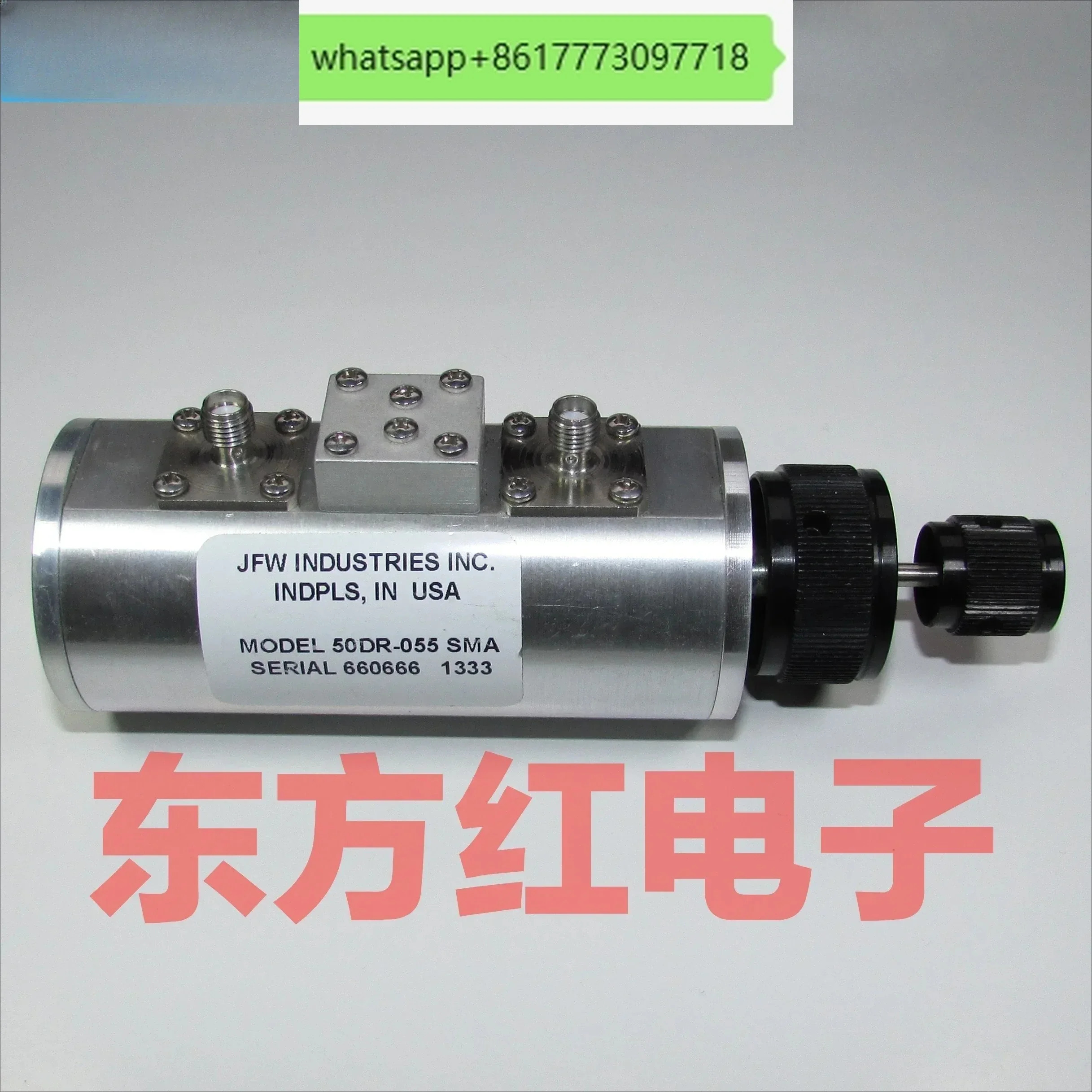 JFW 50DR-055 DC-2GHz 0-30dB 1dB 2W SMA RF 가변 스텝 감쇠기